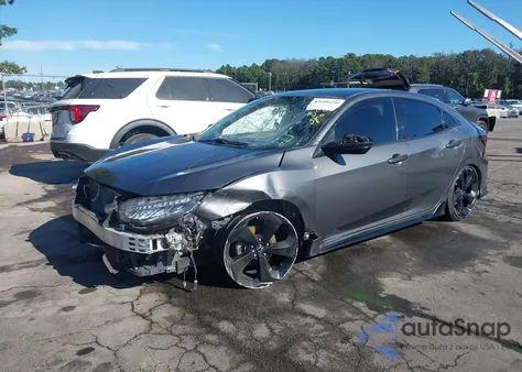 2017 Honda Civic Sport из США, поврежденный, VIN SHHFK7H44HU415936